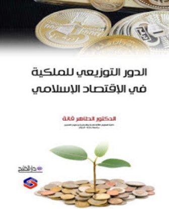 الدور التوزيعي للملكية في الاقتصاد الاسلامي