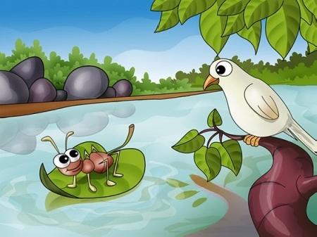 The Pigeon and the ant