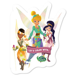 Disney Fairies : Let's Color with…