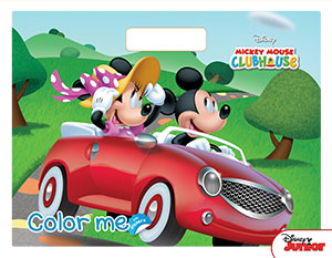 Mickey Mouse Clubhouse : Color me with stickers