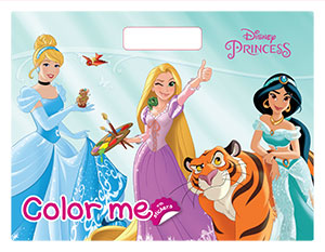 Princess : Color me with stickers