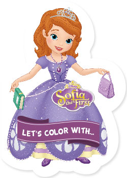 Sofia the First : Let's Color With…