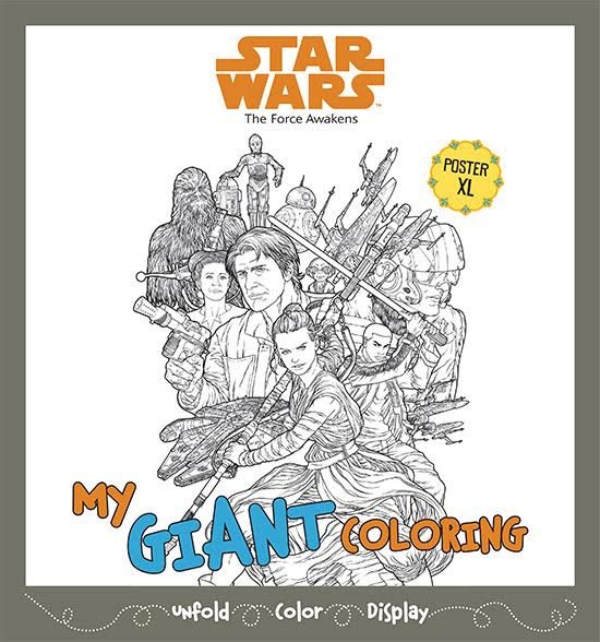 The Force Awakens : My Giant Coloring