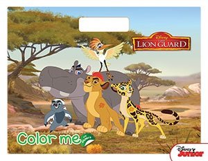The Lion Guard : Color me with stickers