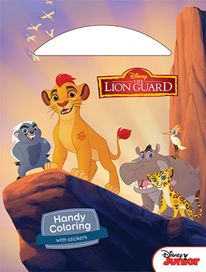 The Lion Guard : Handy Coloring with stickers