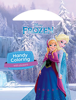 Frozen : Handy Coloring with stickers