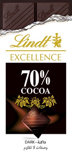 Lindt Excellence : 70% Cocoa