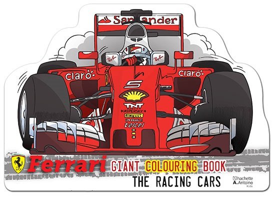The Racing Cars : Giant Colouring Book