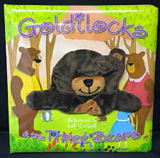 Large Hand Puppet Books: GOLDILOCKS & THE THREE BEARS